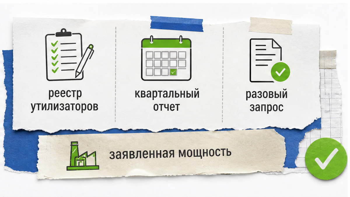 Чем разовый запрос отличается от реестра и квартального отчета
