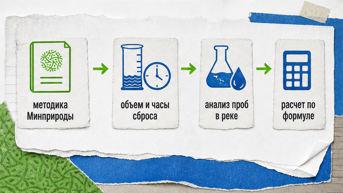 Как считают вред реке: методика, объём, пробы и формула