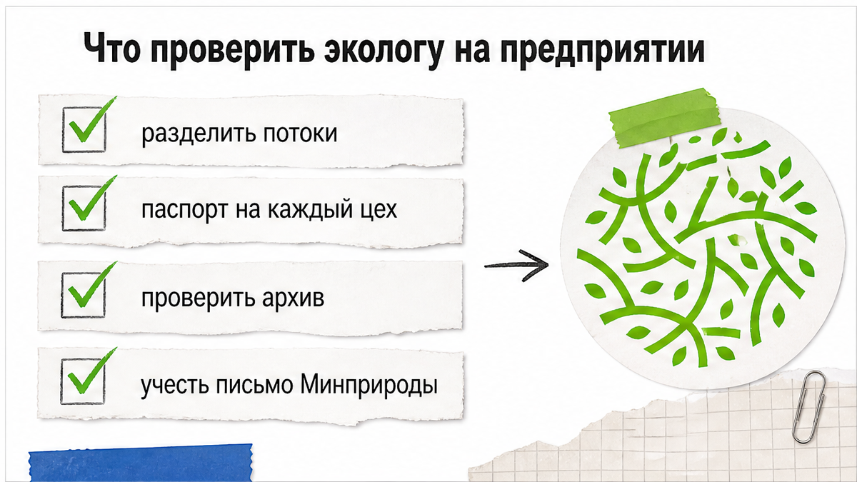 Что проверить экологу на предприятии по паспортам отходов