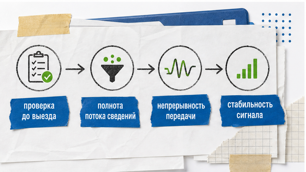 Удалённая проверка телеметрии до выезда комиссии