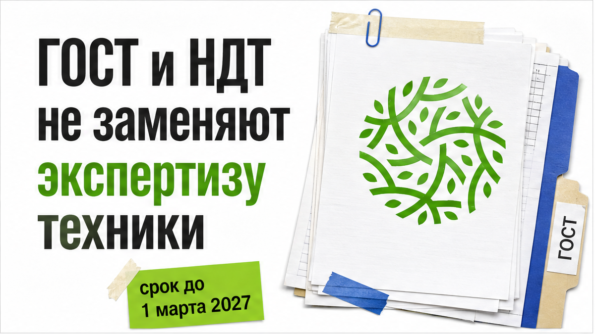 ГОСТ и справочник НДТ не заменяют экспертизу новой техники